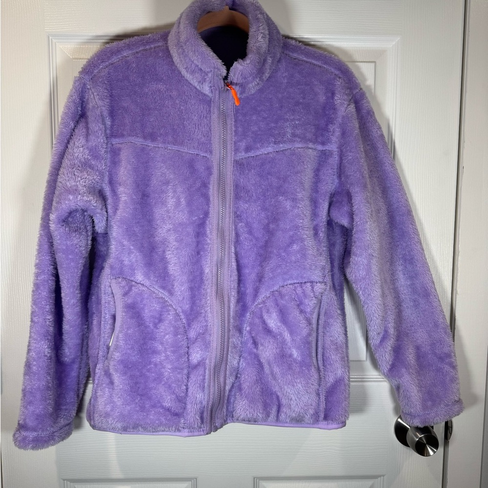 Reversible Purple Fleece Jacket NWT